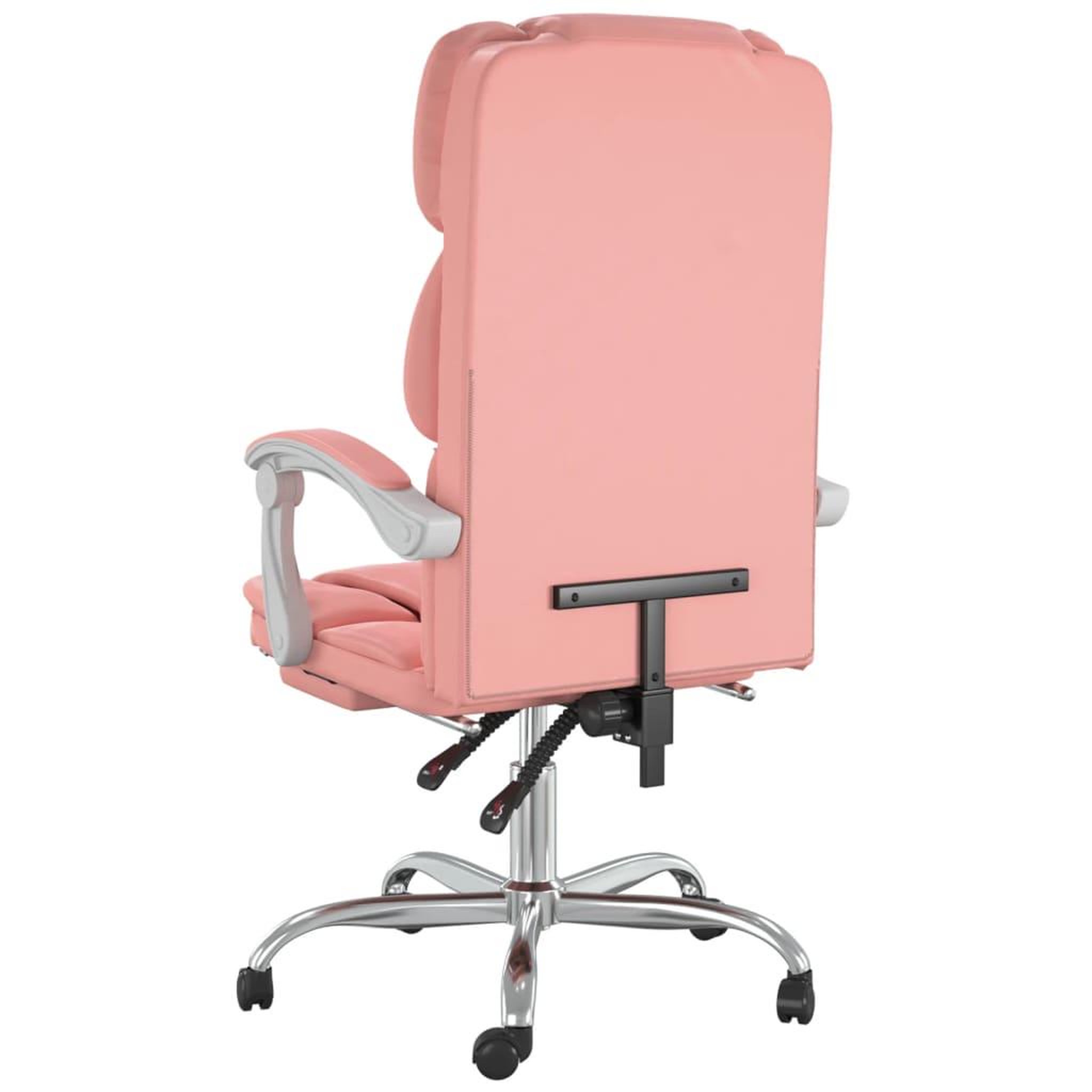 Voir la diapositive 5 : VIDAXL Fauteuil inclinable de bureau Rose Similicuir
