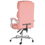 Voir la diapositive 5 : VIDAXL Fauteuil inclinable de bureau Rose Similicuir