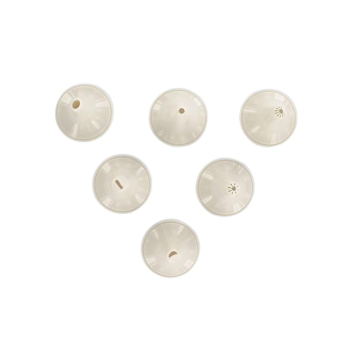 ZENKER Presse-biscuit et 6 embouts et 10 disques de motifs Zenker Smart Pastry