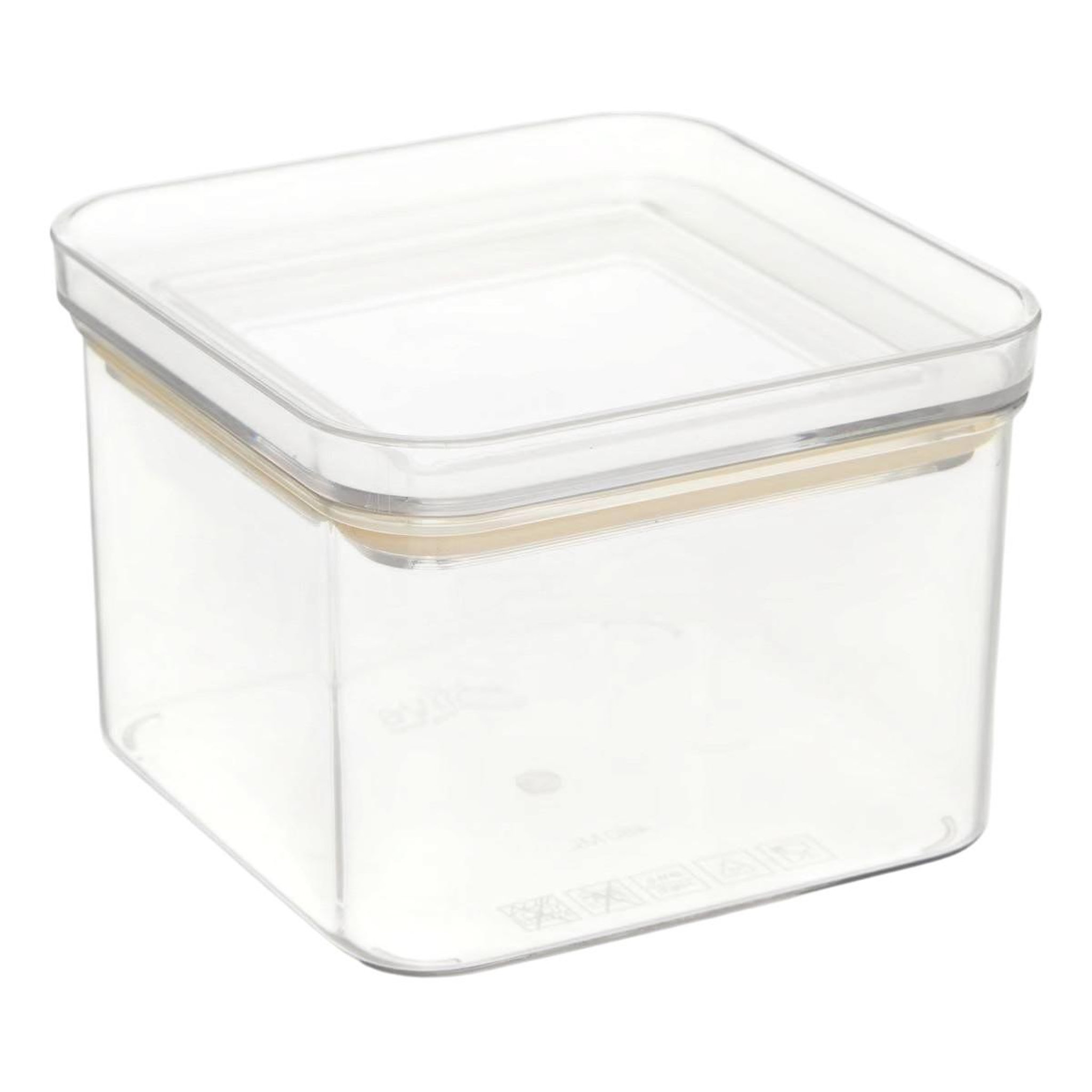 FIVE Boîte de Conservation Hermétique Carrée  Eske  0,5L Transparent