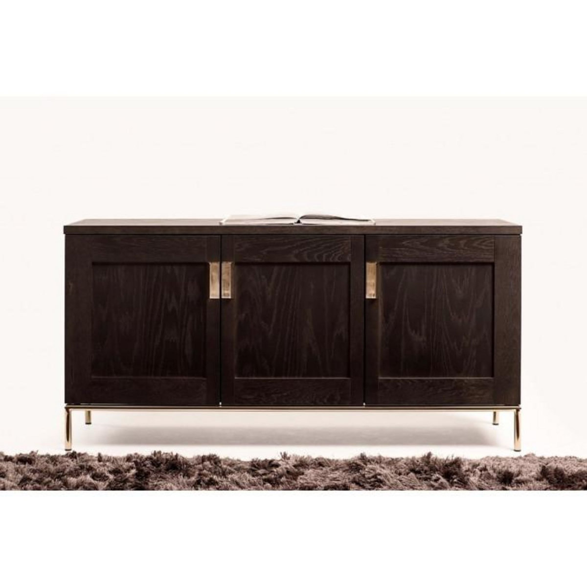 Paris Prix Buffet Design 3 Portes  Pimlico  150cm Charbon