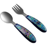 THERMOBABY Set de 2 couverts - THERMOBABY - LILO & STITCH - Fourchette + cuillere - Inox