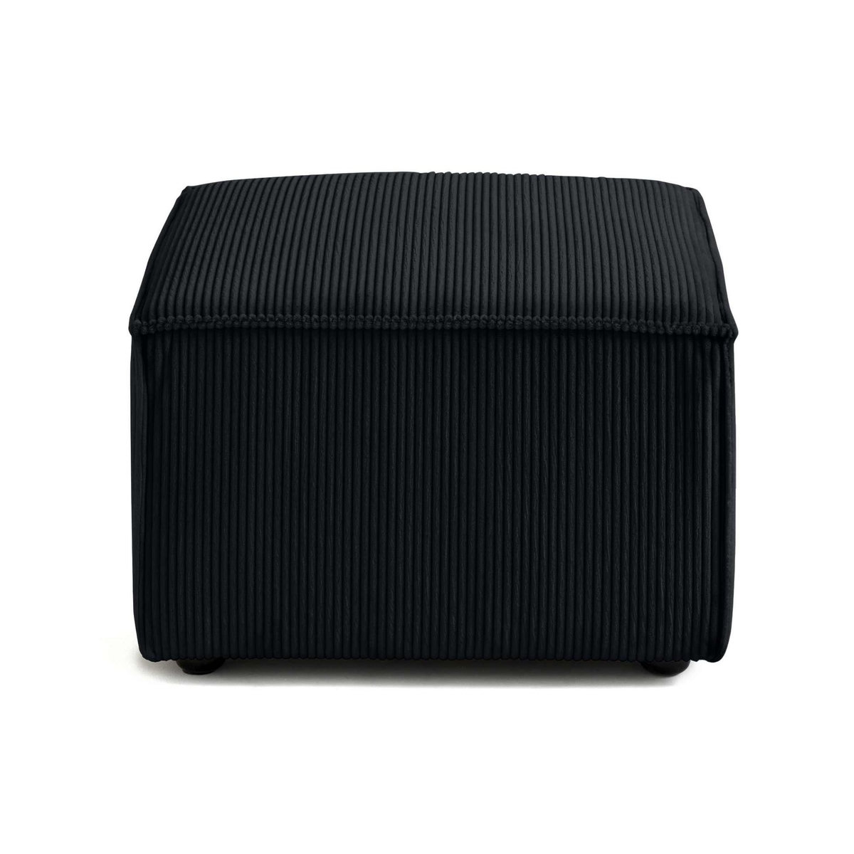 LISA DESIGN Arty - pouf d'appoint - en velours côtelé