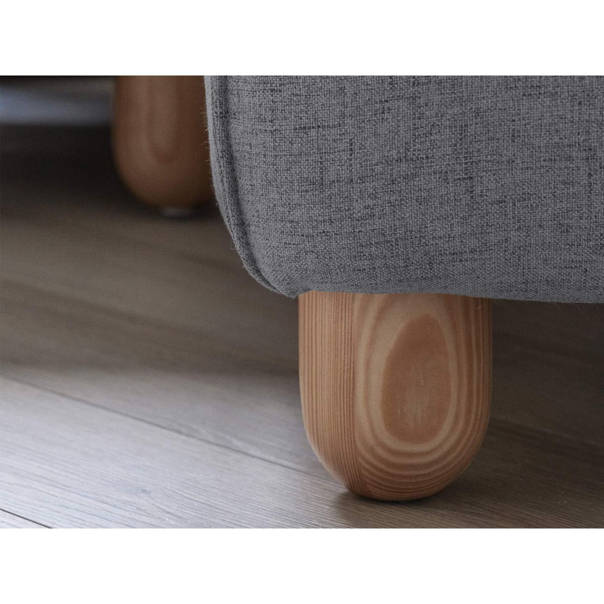 LISA DESIGN Onyx - canapé droit 2 places - en tissu mailles 3d