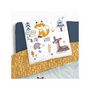 Voir la diapositive 2 : Dourev Housse de couette 140x200 WOOD + 1 taie