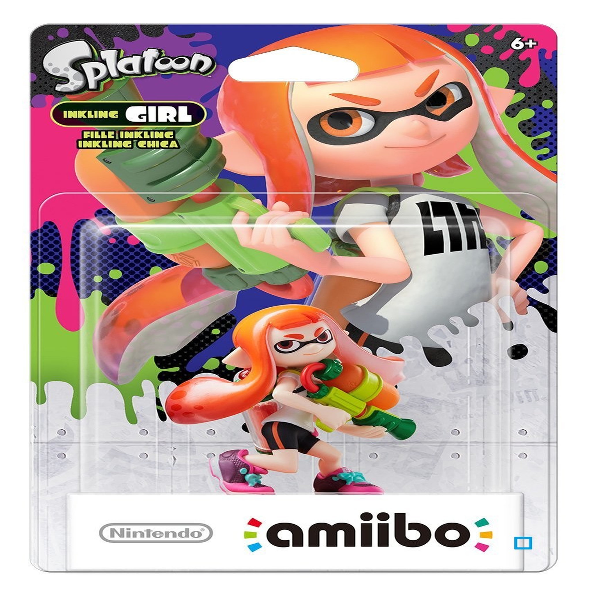 NINTENDO Inkling Girl Splatoon - Figurine Amiibo