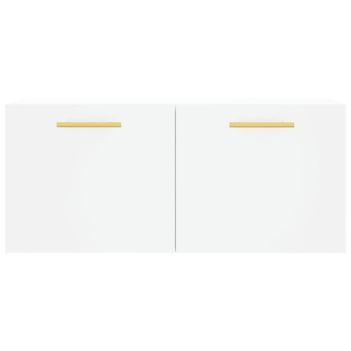 VIDAXL Armoire murale blanc 80x36,5x35 cm bois d'ingenierie