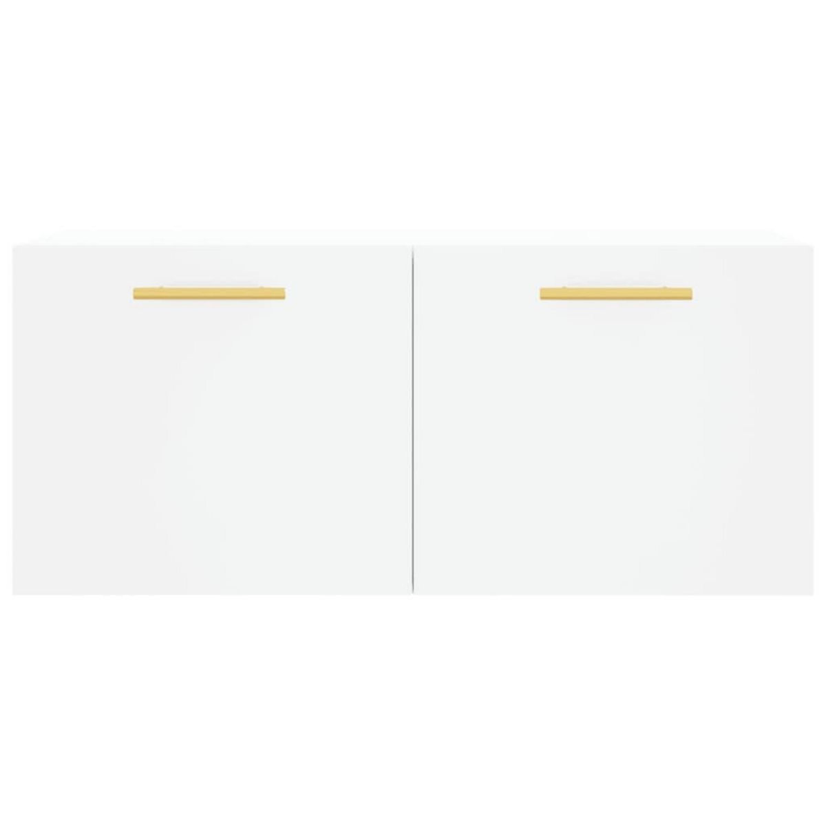 VIDAXL Armoire murale blanc 80x36,5x35 cm bois d'ingenierie
