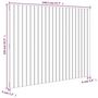 Voir la diapositive 6 : VIDAXL Tete de lit murale 146,5x3x110 cm Bois massif de pin
