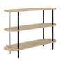 Voir la diapositive 1 : Paris Prix Console 3 Niveaux en Bois  Eli  140cm Naturel