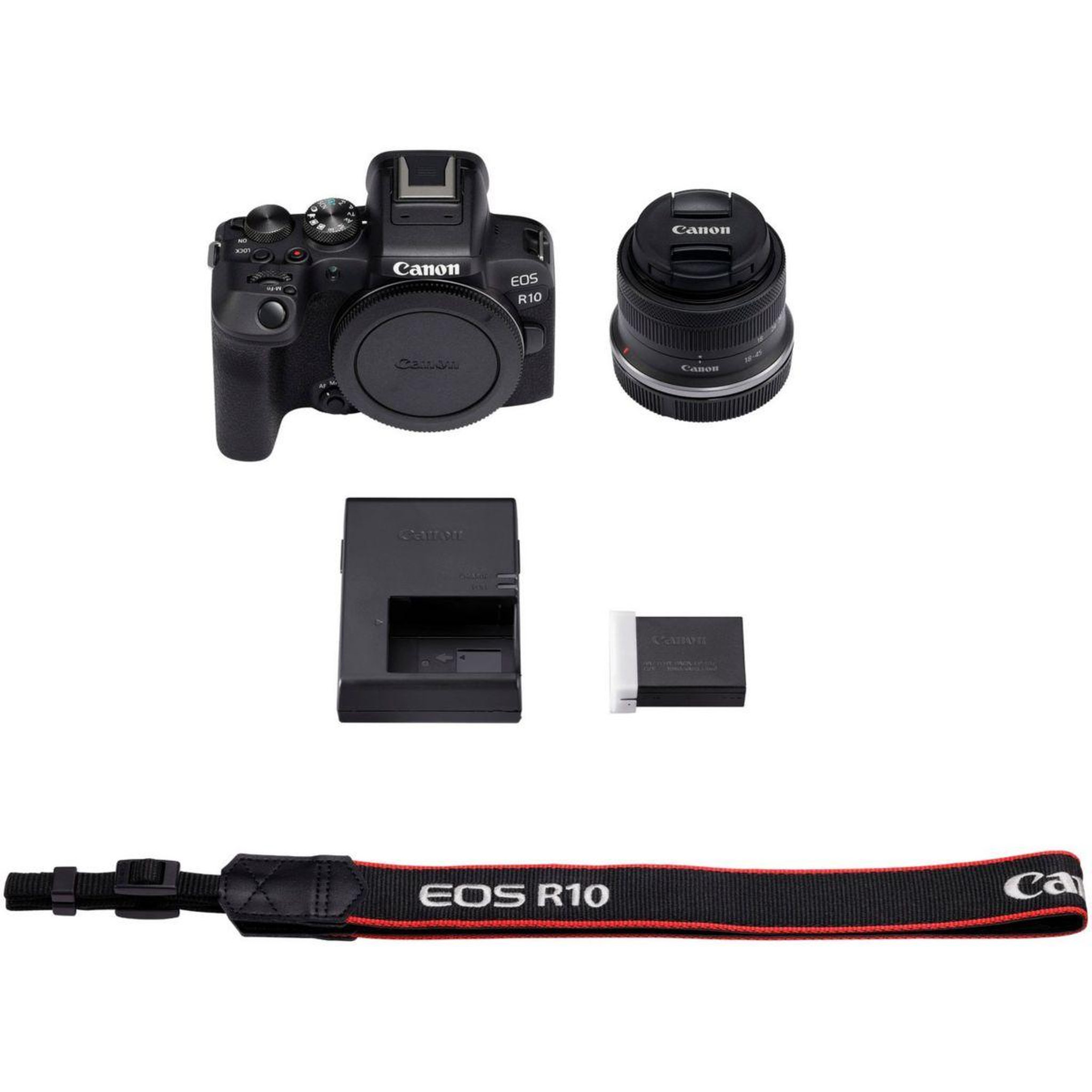Voir la diapositive 4 : Canon Appareil photo Hybride EOS R10 + RF-S 18-45mm F4.5-6.3 IS STM