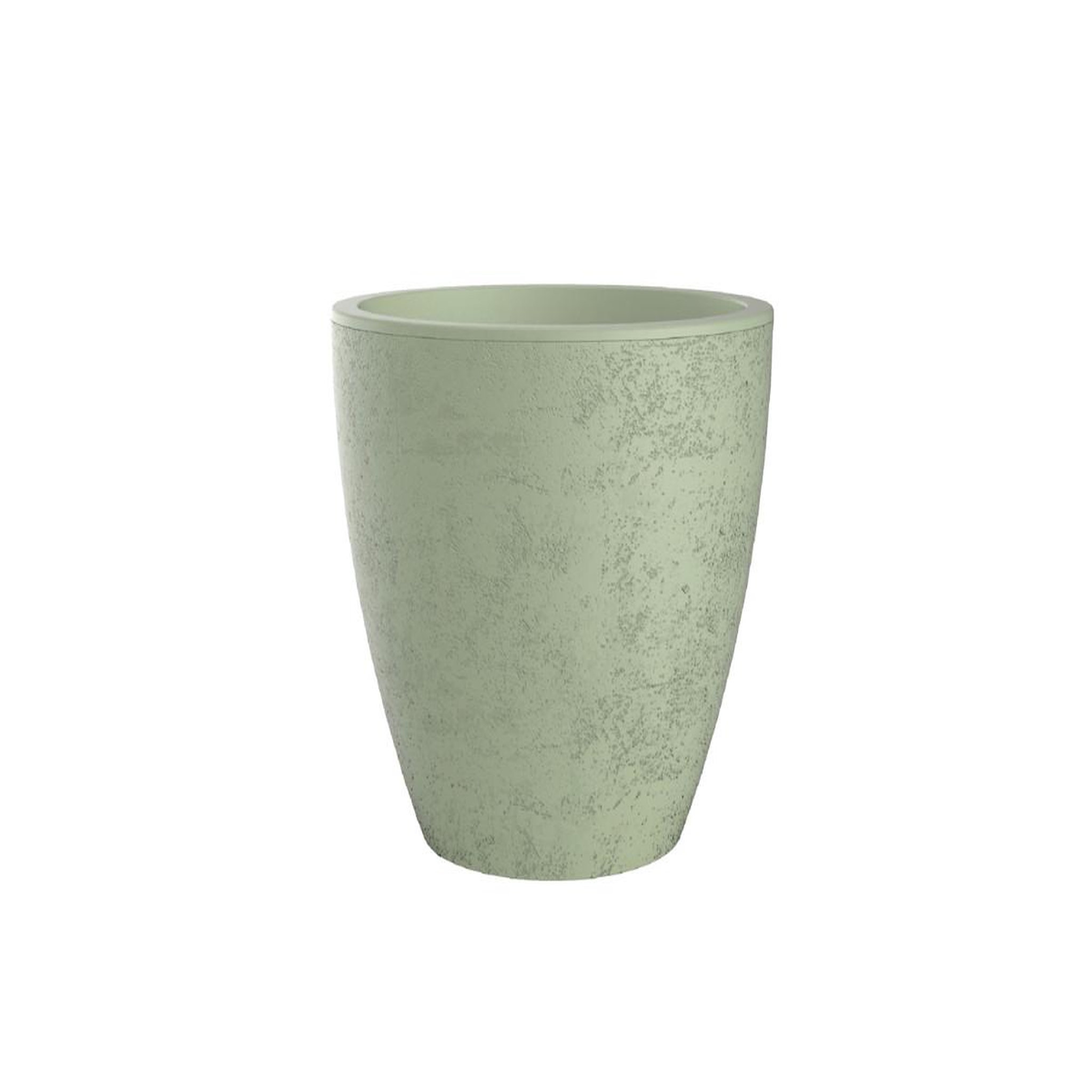 Eda Pot de fleurs conique basalt up - ø 38 x 35 cm - 27 l -  vert amande - eda