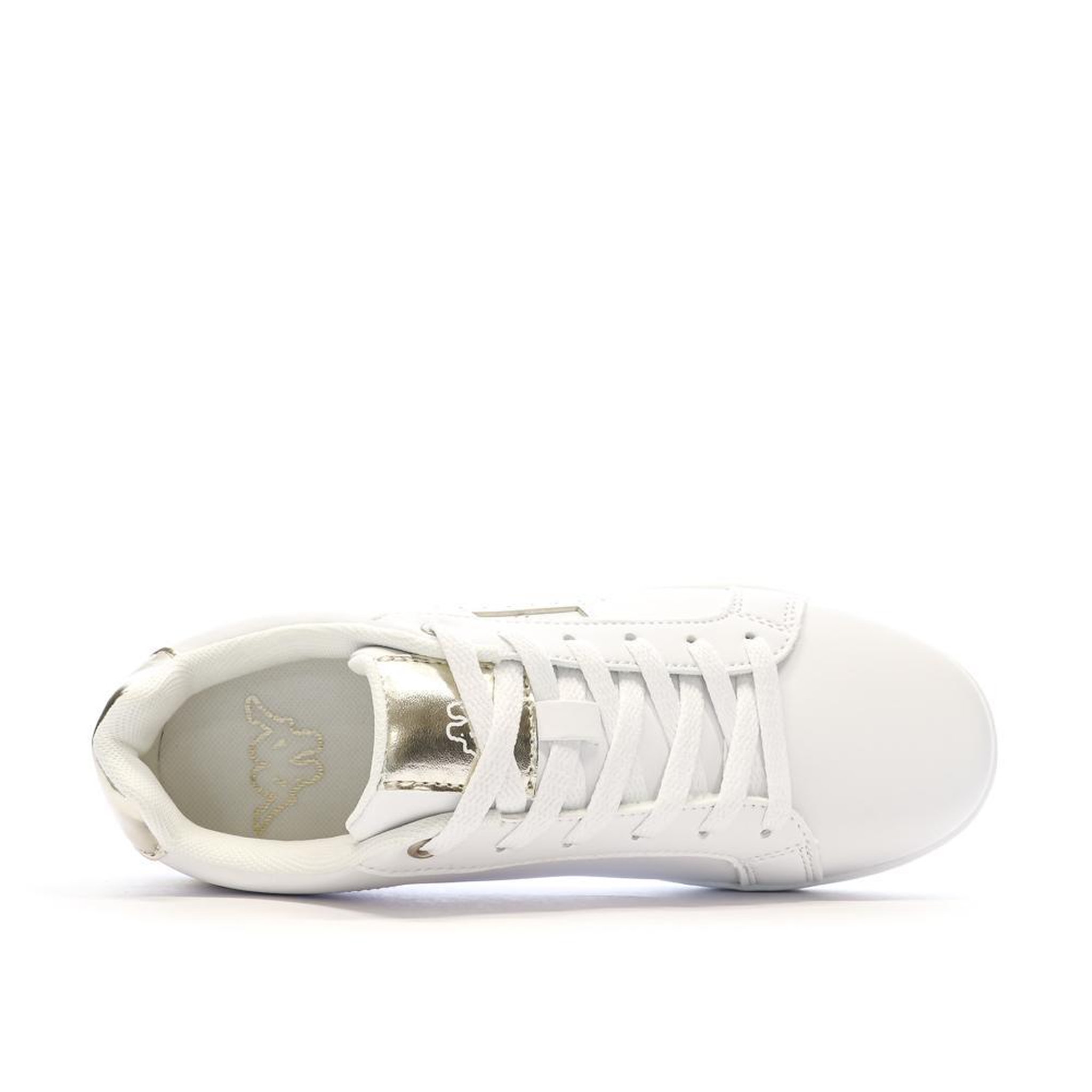 Voir la diapositive 4 : KAPPA Baskets Blanches Femme Kappa Ashew