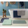 GUY LEVASSEUR Tapis de bain mousse à mémoire de forme bleu 50x80cm