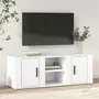 VIDAXL Meuble TV Blanc 100x31,5x35 cm Bois d'ingenierie