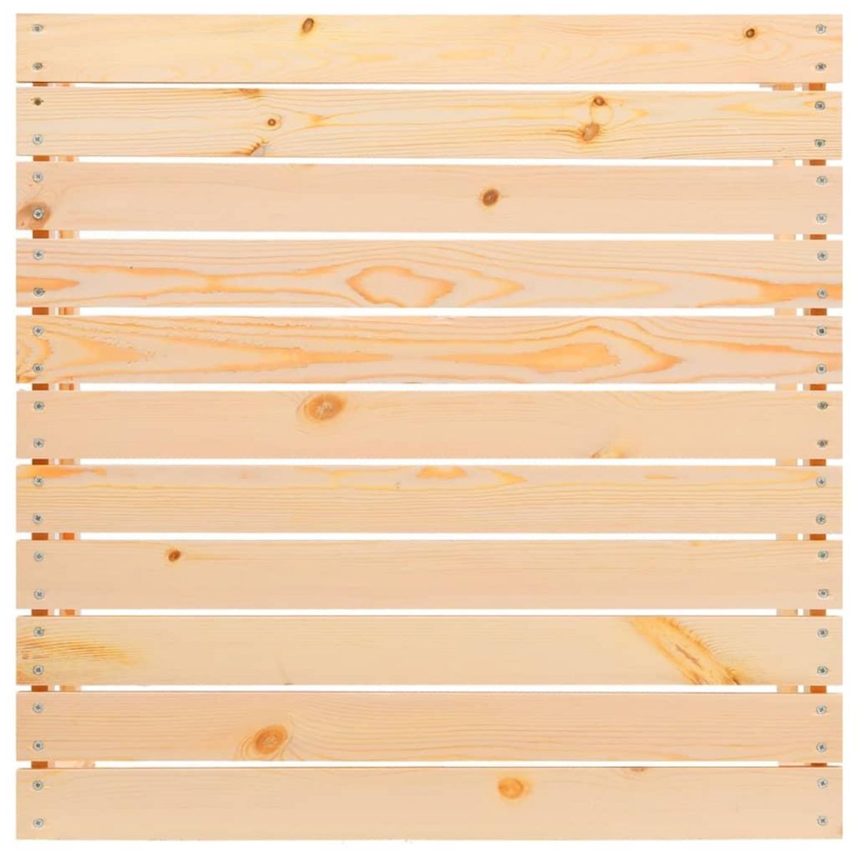 VIDAXL Repose-pied de jardin avec coussin Pin massif