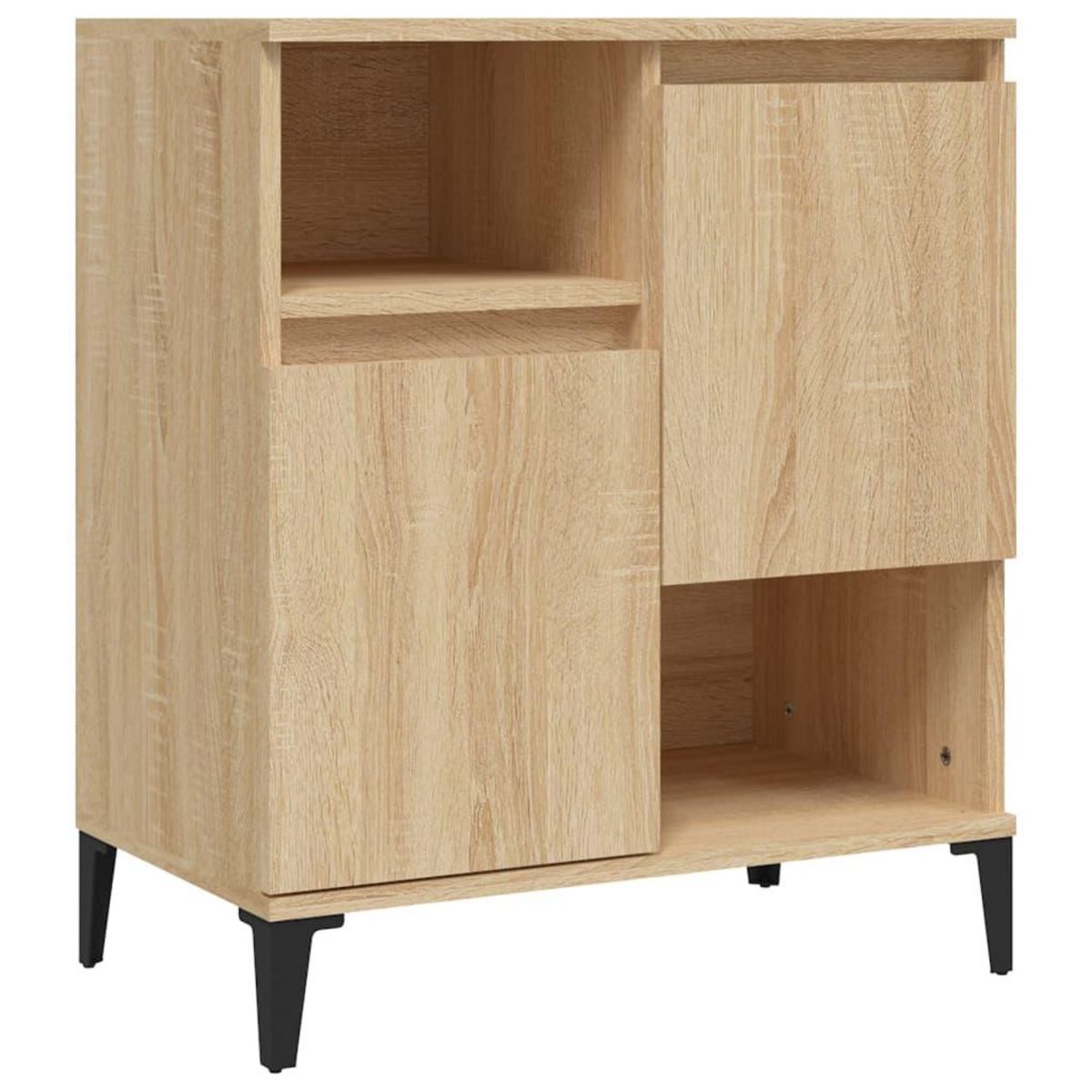 VIDAXL Buffet Chene sonoma 60x35x70 cm Bois d'ingenierie