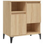Voir la diapositive 2 : VIDAXL Buffet Chene sonoma 60x35x70 cm Bois d'ingenierie