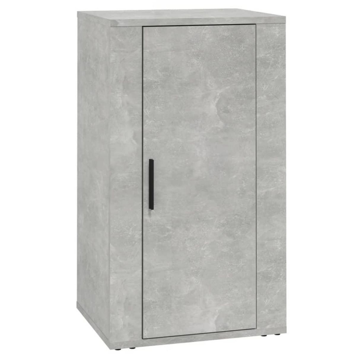 VIDAXL Buffet Gris beton 40x33x70 cm Bois d'ingenierie