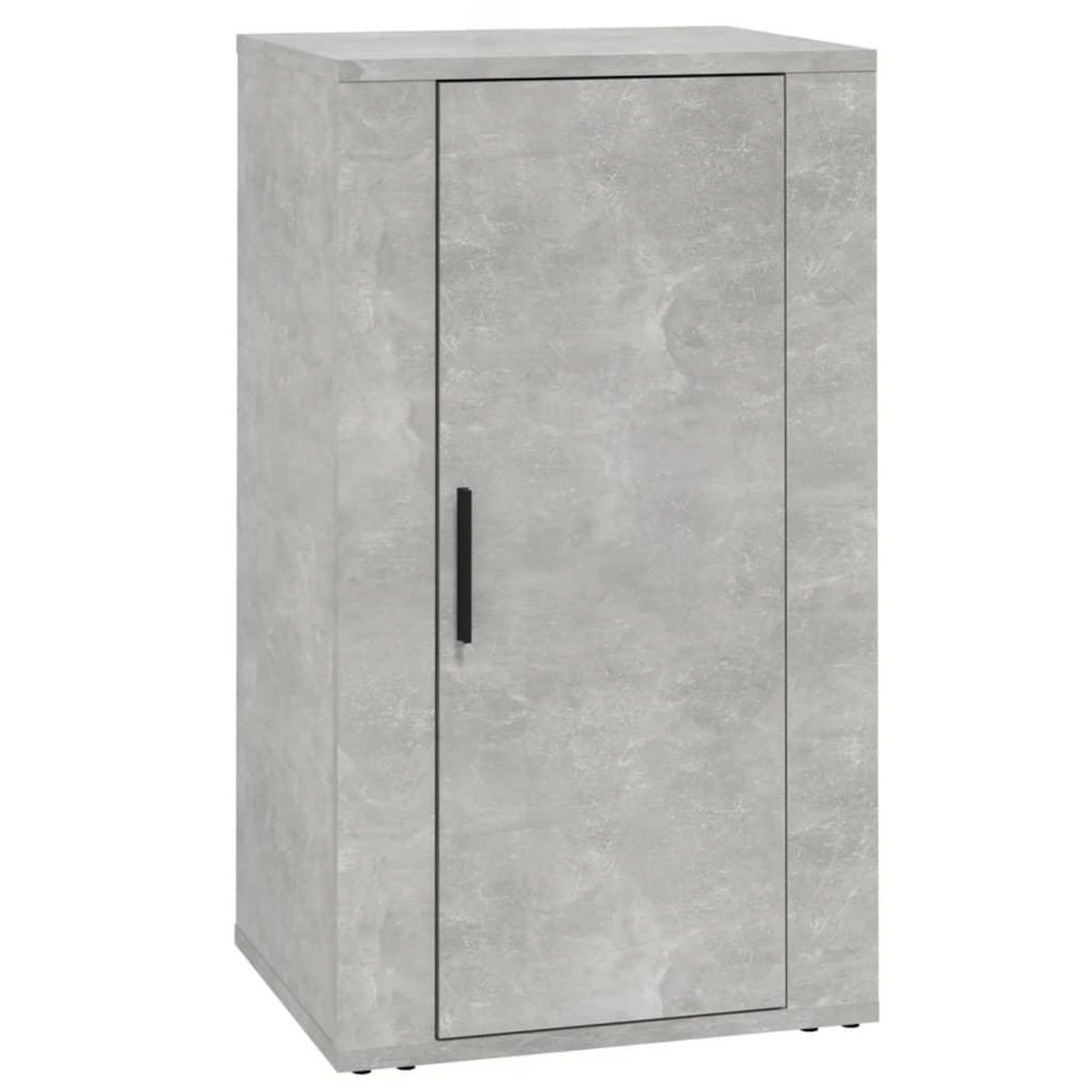 VIDAXL Buffet Gris beton 40x33x70 cm Bois d'ingenierie