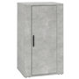 Voir la diapositive 2 : VIDAXL Buffet Gris beton 40x33x70 cm Bois d'ingenierie
