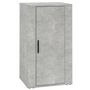 Voir la diapositive 2 : VIDAXL Buffet Gris beton 40x33x70 cm Bois d'ingenierie