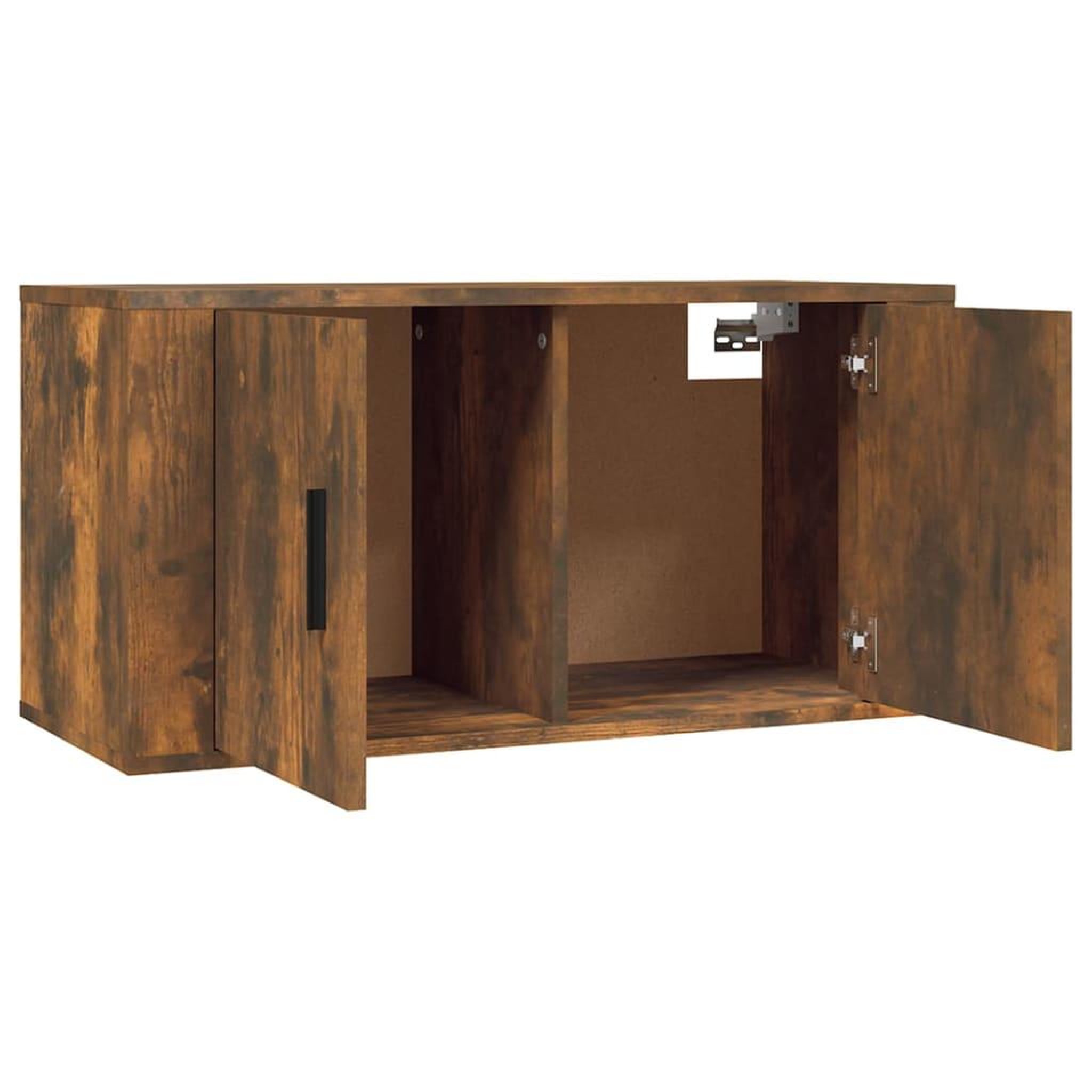 Voir la diapositive 5 : VIDAXL Ensemble de meubles TV 3 pcs Chene fume Bois d'ingenierie