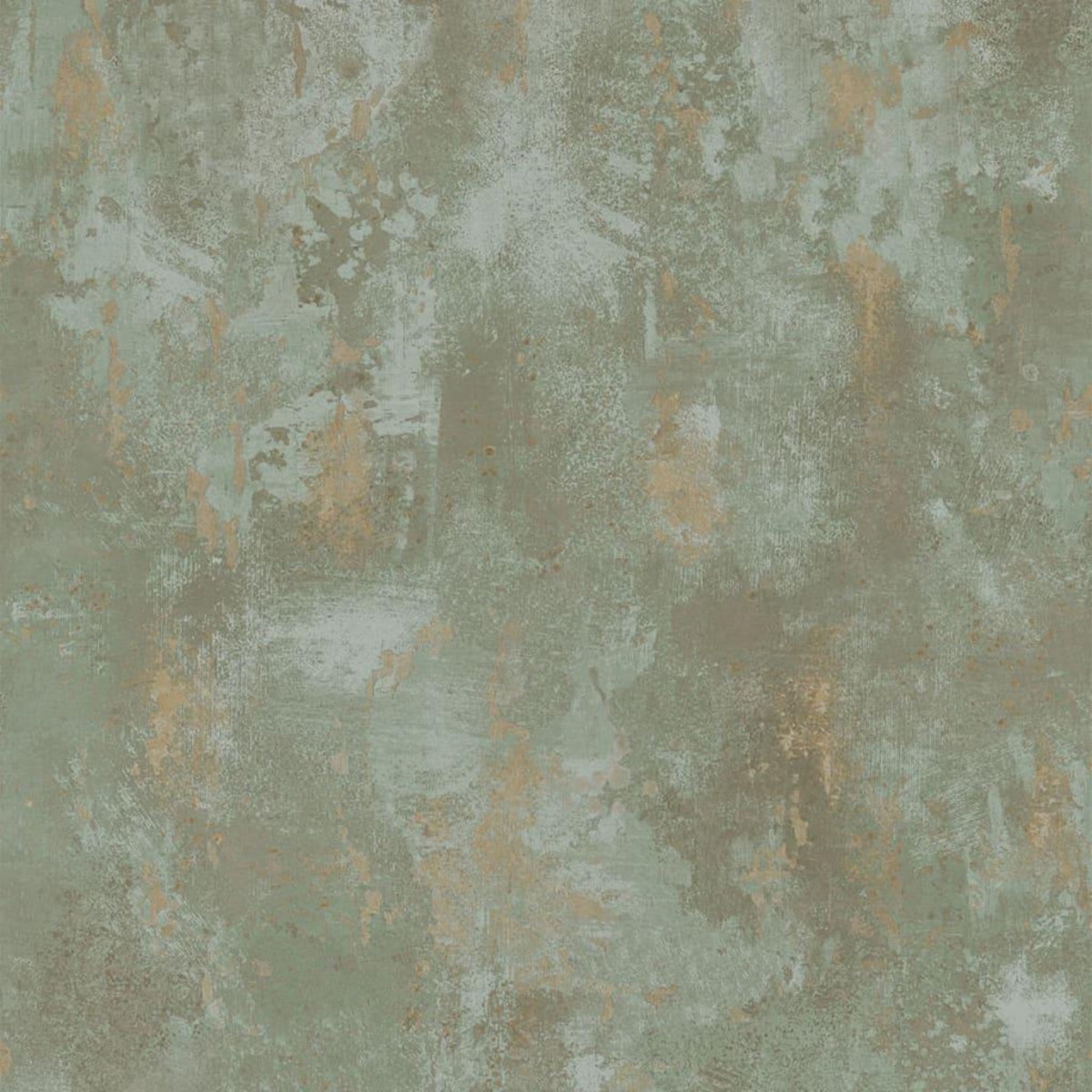 DUTCH WALLCOVERINGS DUTCH WALLCOVERINGS Papier peint Vert beton TP1010