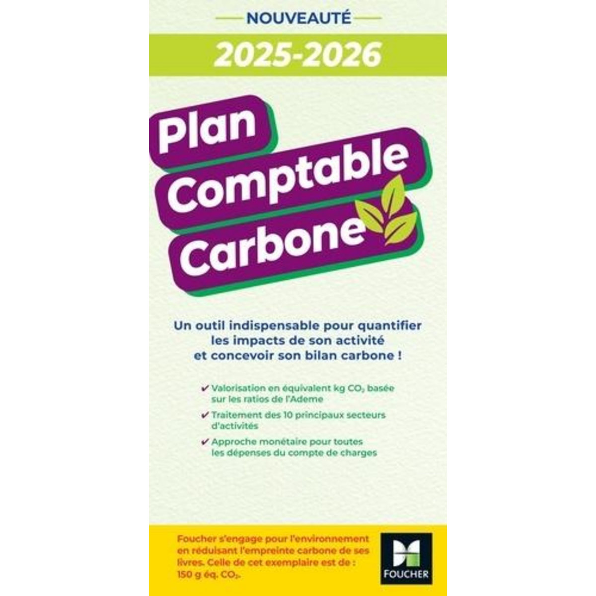 PLAN COMPTABLE CARBONE 2025-2026. REALISER FACILEMENT SON BILAN CARBONE, Abouzid Jamal