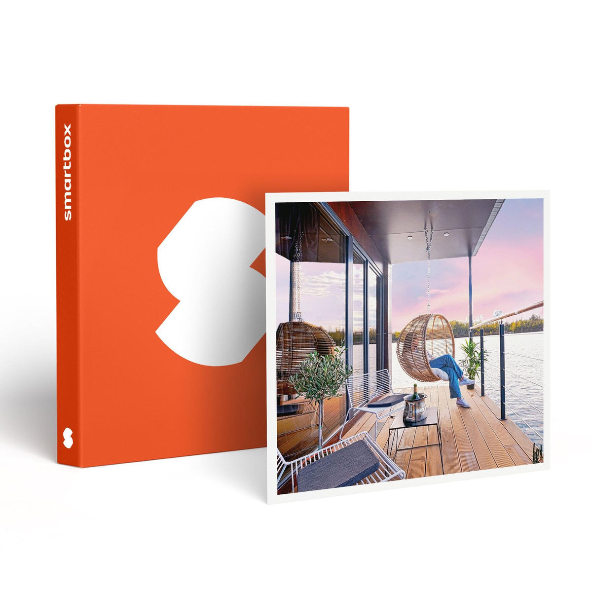 Smartbox Séjour insolite de 2 jours en suite flottante de luxe avec bain bouillonnant près de Paris - Coffret Cadeau Séjour