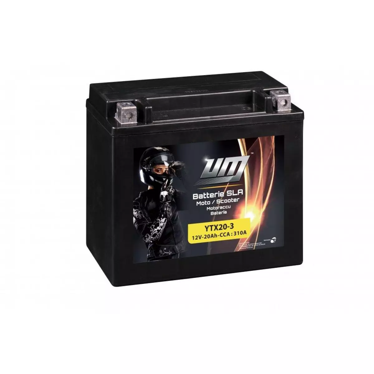 UM Batterie Moto / Scooter - YTX20-3 / YTX20L-BS