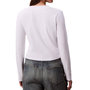 Voir la diapositive 2 : CALVIN KLEIN JEANS T Shirt Manches  ongues  Femme Calvin Klein Jeans Baby
