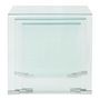 Voir la diapositive 5 : VIDAXL Ensemble de tables gigognes 3 Pieces Verre trempe Transparent