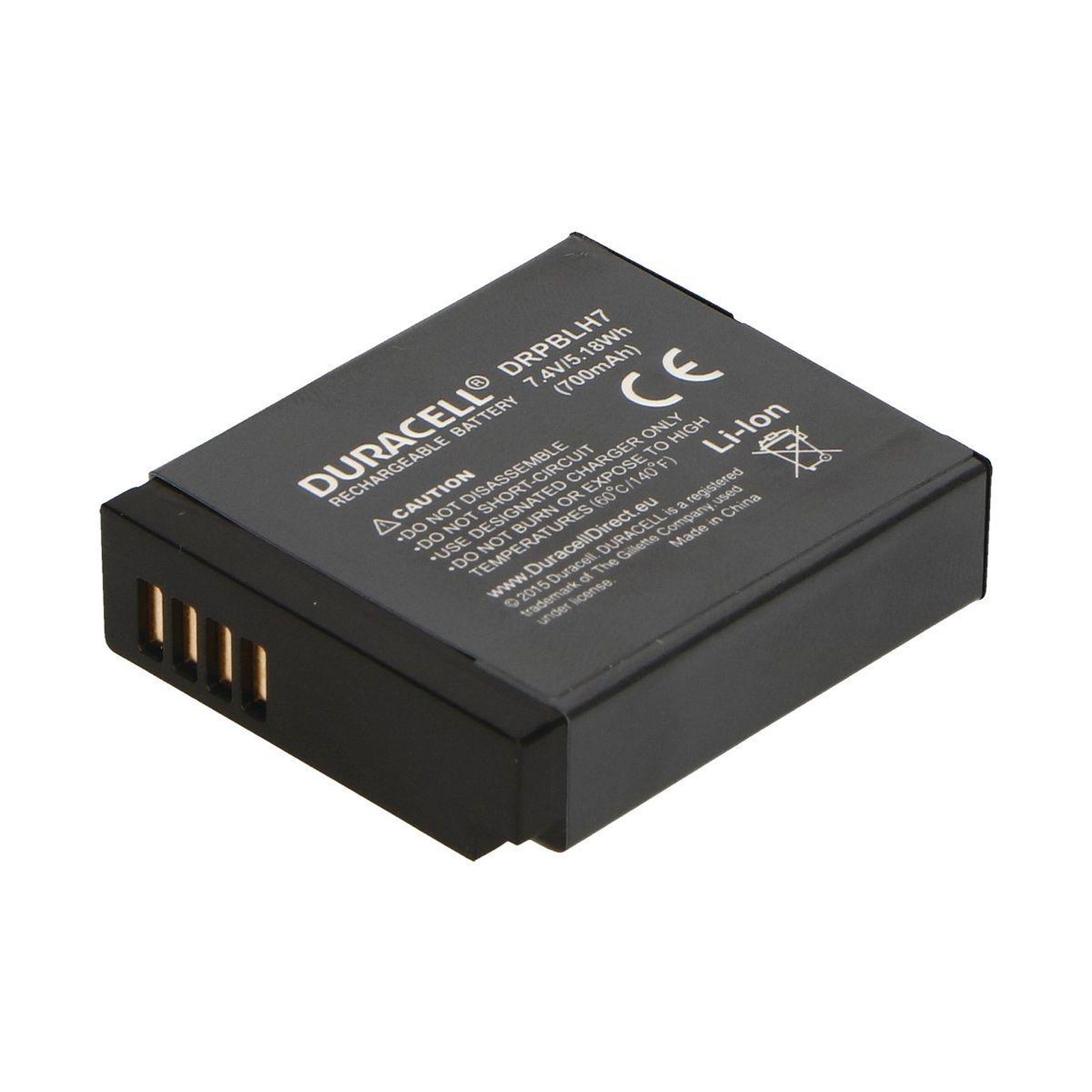 Voir la diapositive 2 : Duracell Batterie dmw-blh7 / dmw-blh7e / dmw-blh7pp