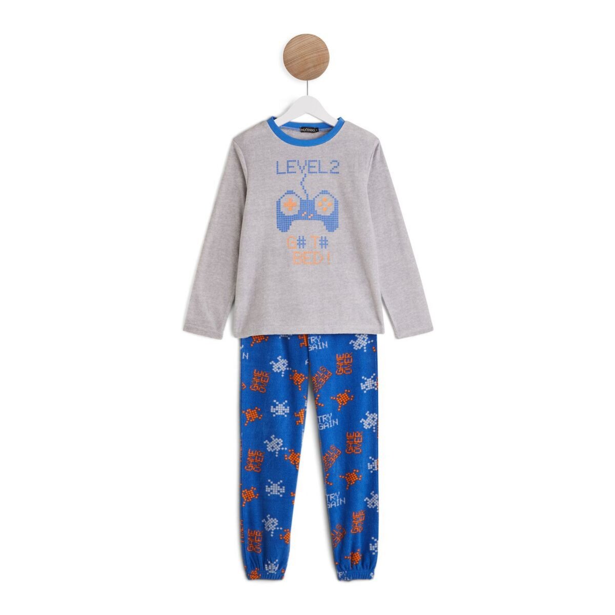 IN EXTENSO Ensemble pyjama polaire level 2 garçon