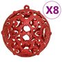 Voir la diapositive 4 : VIDAXL Ensemble de boules de Noël 111 pieces rouge polystyrene