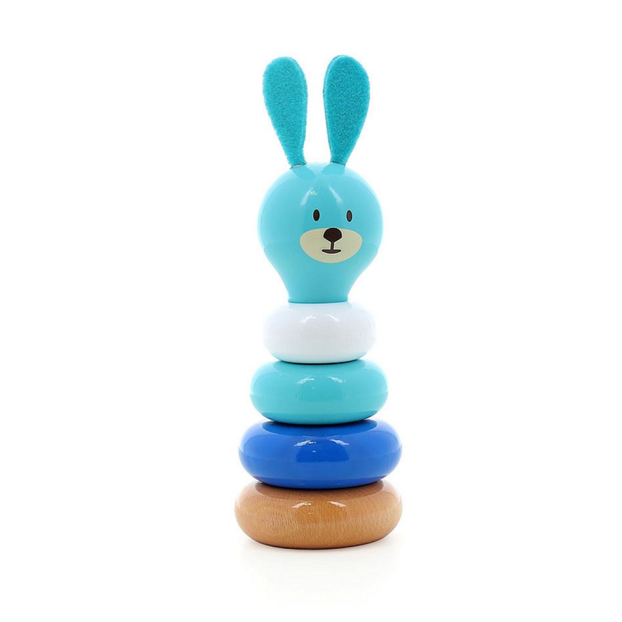 Vilac Empilable en bois - Boizoos Raoul le lapin