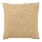 Paris Prix Coussin Déco  Hippy  45x45cm Beige