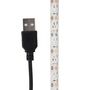 Voir la diapositive 2 : Paris Prix Ruban Lumineux 90 LED  USB  3m Blanc Chaud