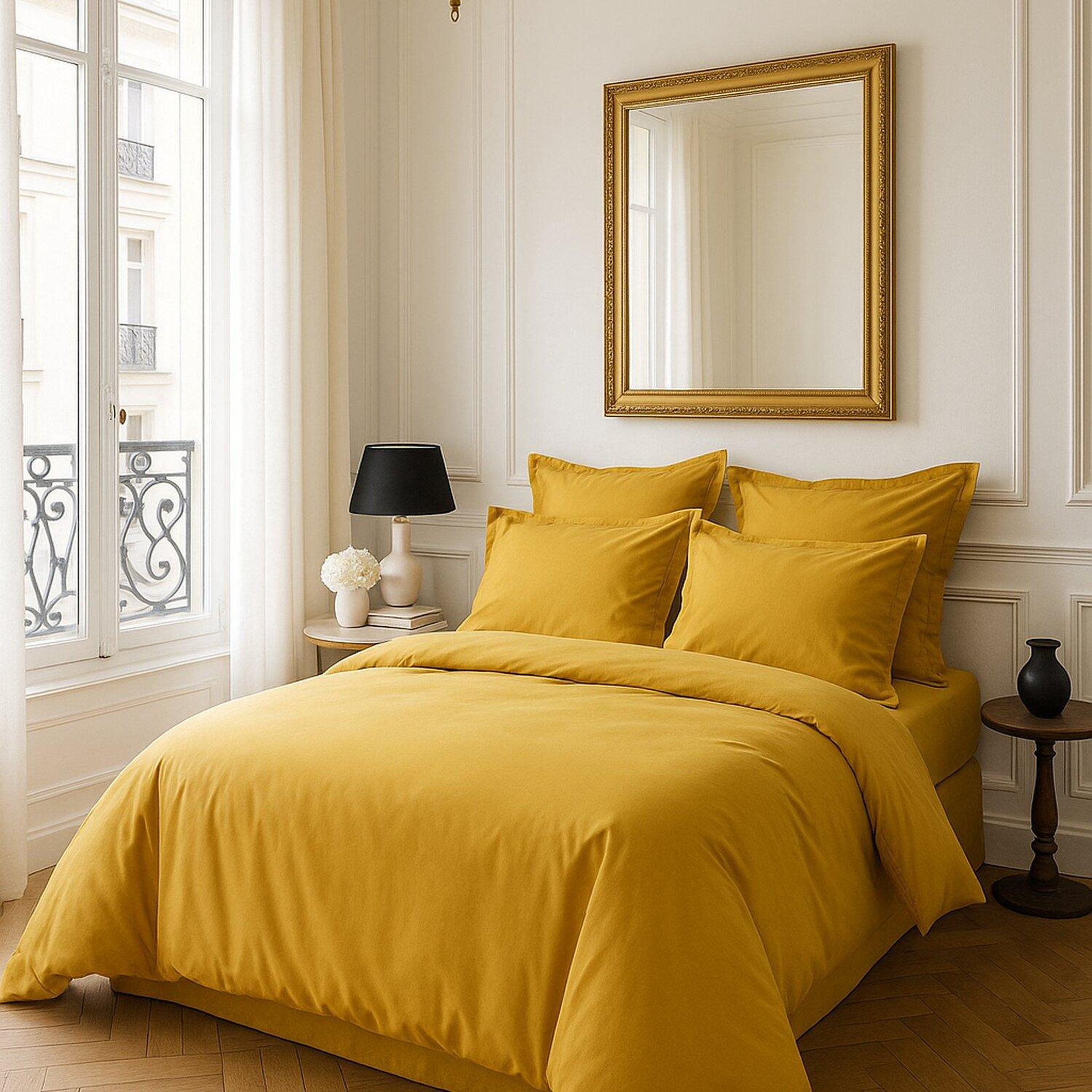 Voir la diapositive 2 : BATON ROUGE Taie d'oreiller 100% satin de coton 105 fils