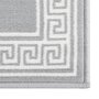 VIDAXL Tapis BCF Gris avec motif 60x350 cm