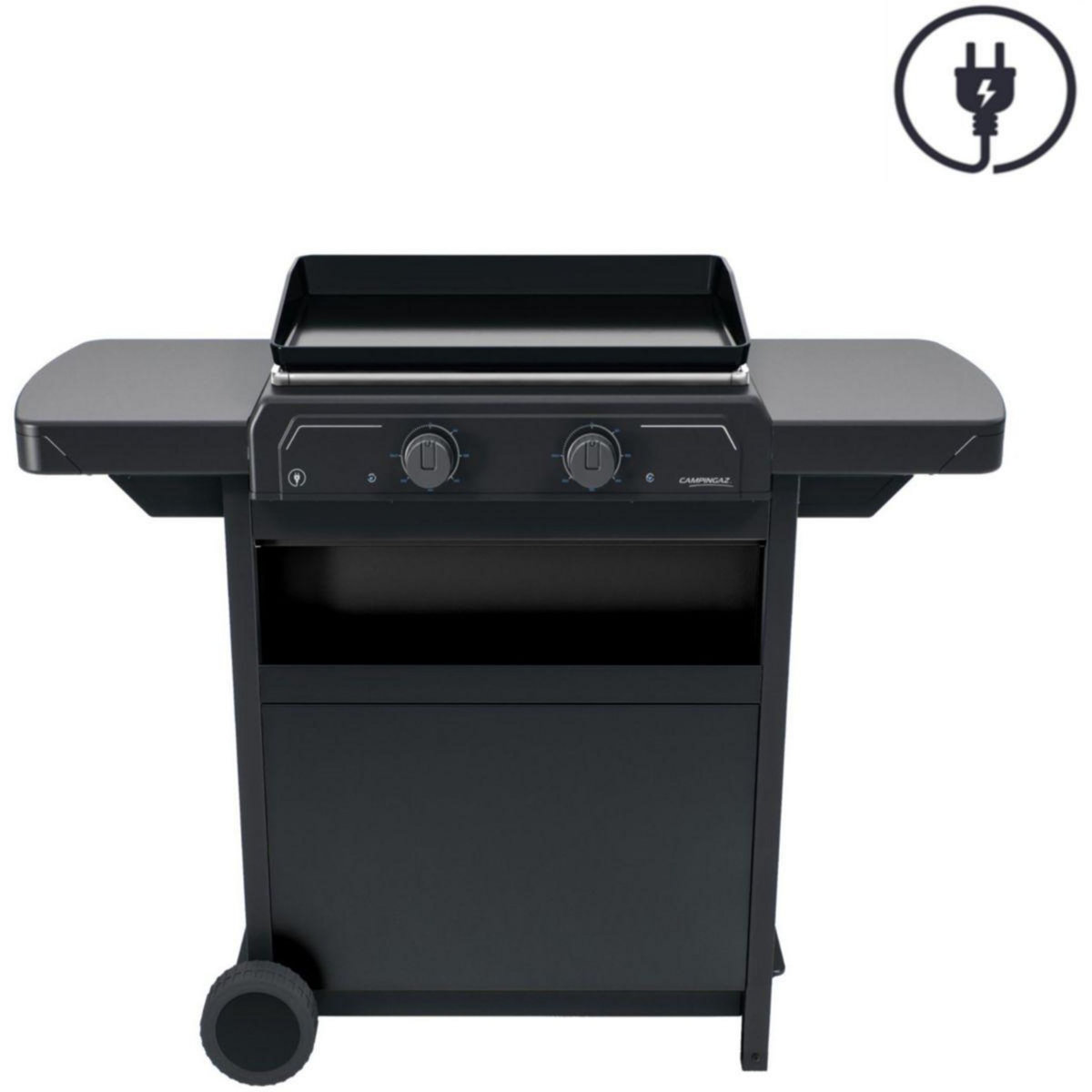 CAMPINGAZ Plancha électrique Sur Chariot Electric 2 EXD Fonte em