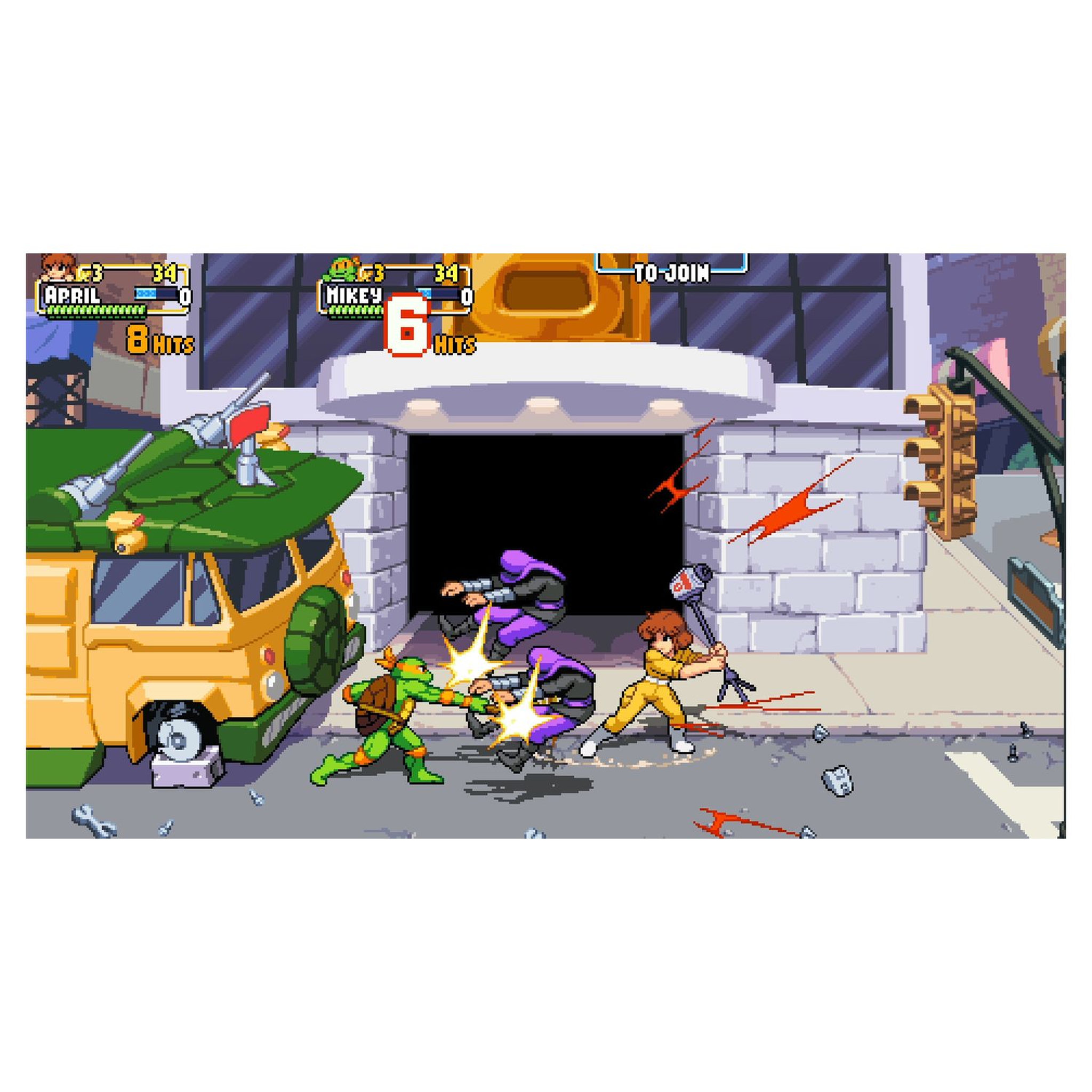 Voir la diapositive 3 : Teenage Mutant Ninja Turtles Nintendo Switch