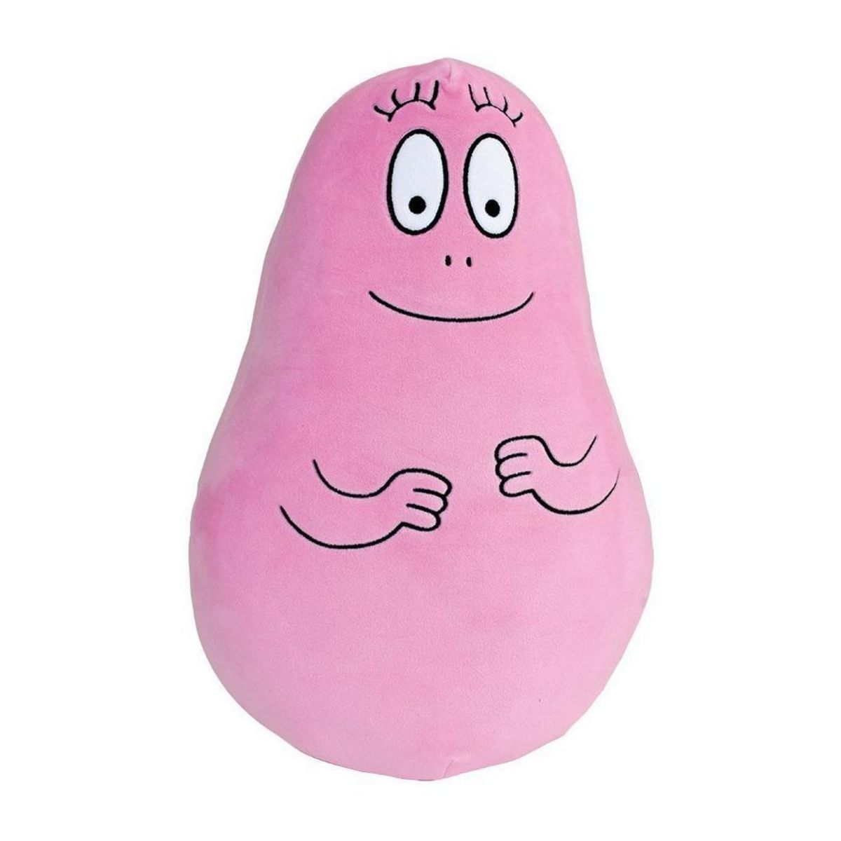 JEMINI Lot de 2 peluches coussins - BARBAPAPA - JEMINI - Barbapapa et Barbamama - 40 cm