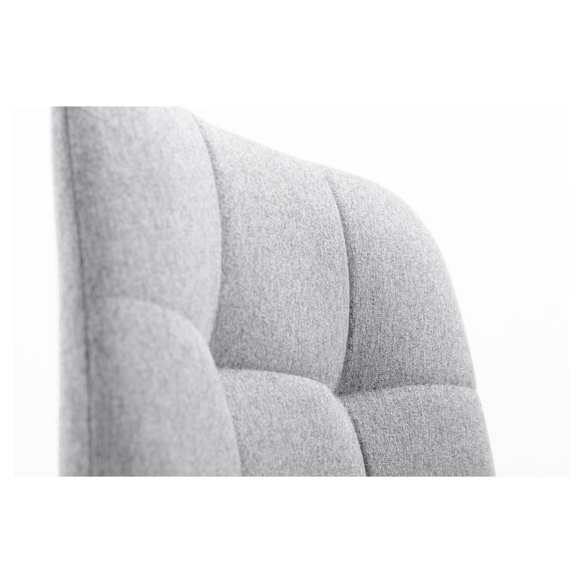 Lot de 2 chaises pieds métal noir CHLOE