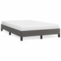 Voir la diapositive 1 : VIDAXL Cadre de lit sans matelas gris 120x200 cm similicuir