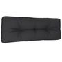 Voir la diapositive 4 : VIDAXL Coussin de palette noir 120x40x12 cm tissu
