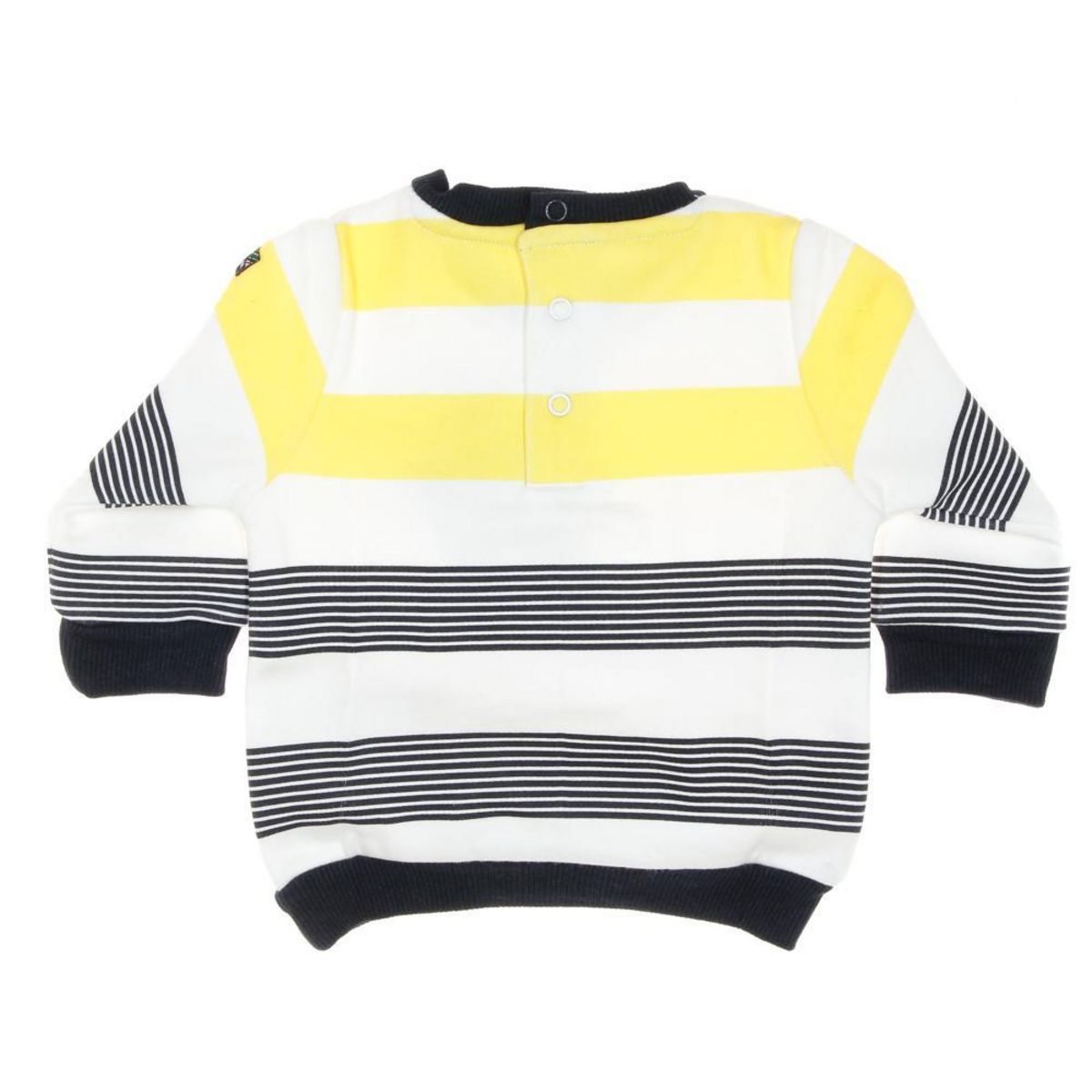 ELLE EST OU LA MER Sweat /Marine à Rayures Garçon EOM Sweat