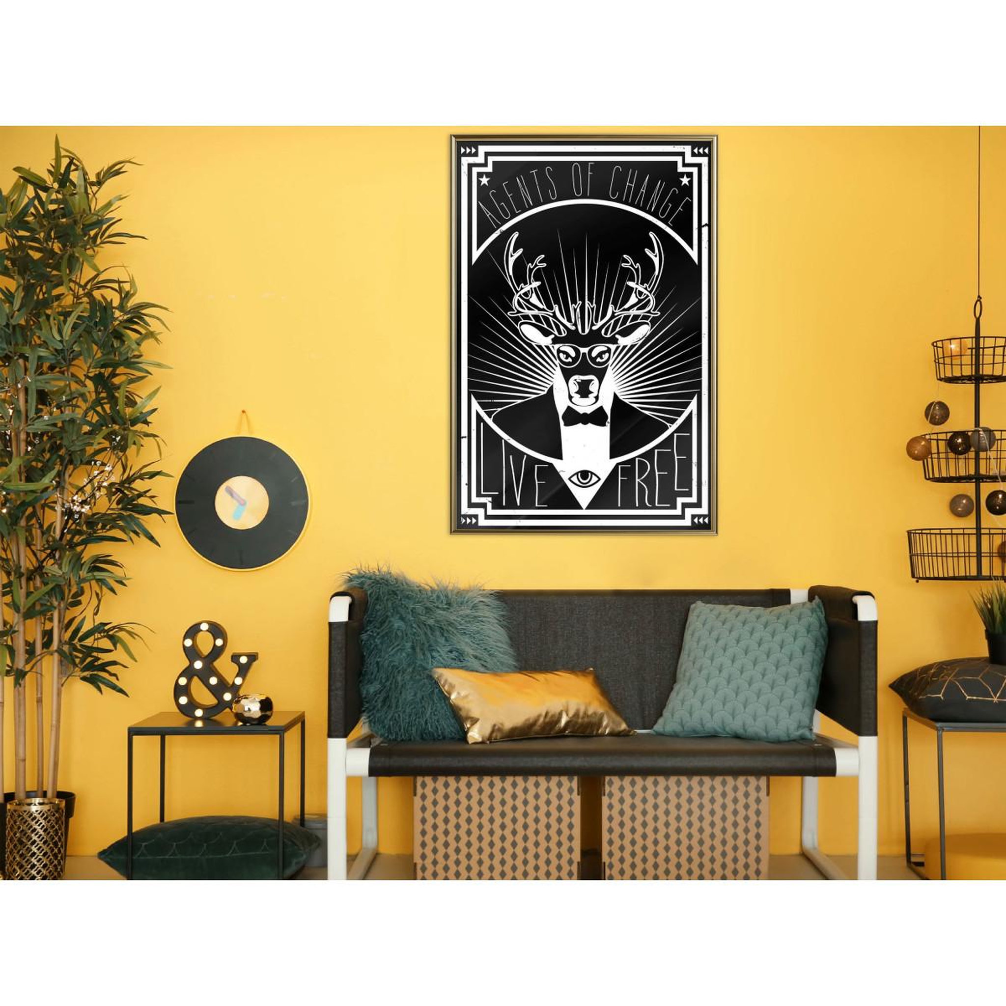 Voir la diapositive 2 : Paris Prix Affiche Murale Encadrée  Secret Agent