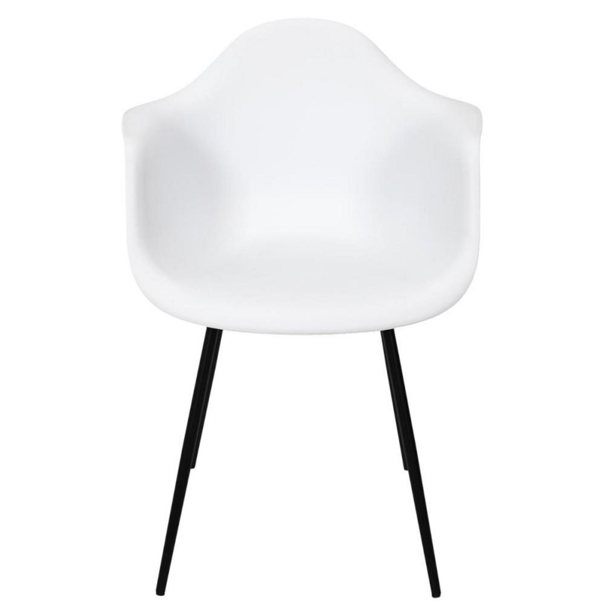 The Home Deco Factory Fauteuil GUSTAV blanc